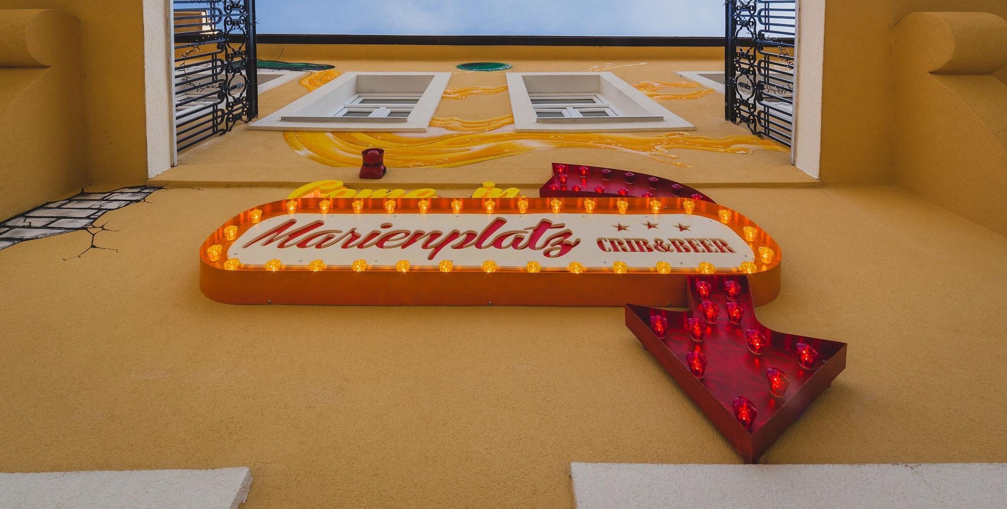 Hotel Marienplatz Podgorica Eksteriør billede